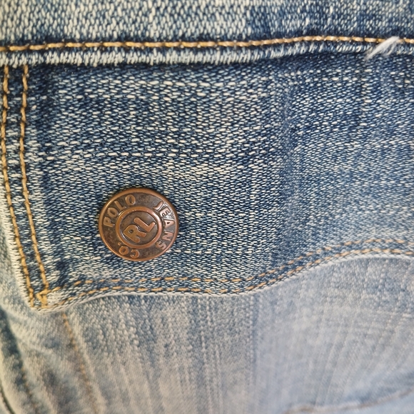 Ralph Lauren Blue Denim Jacket - Picture 3 of 5